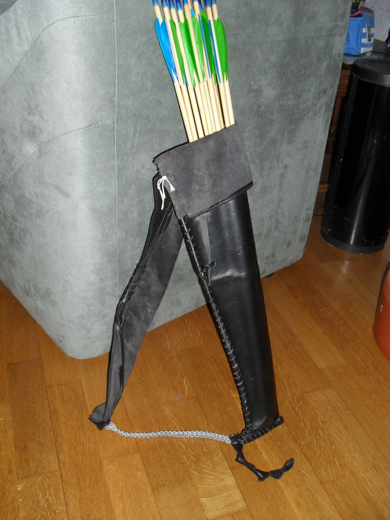 My Leather Arrow Quiver