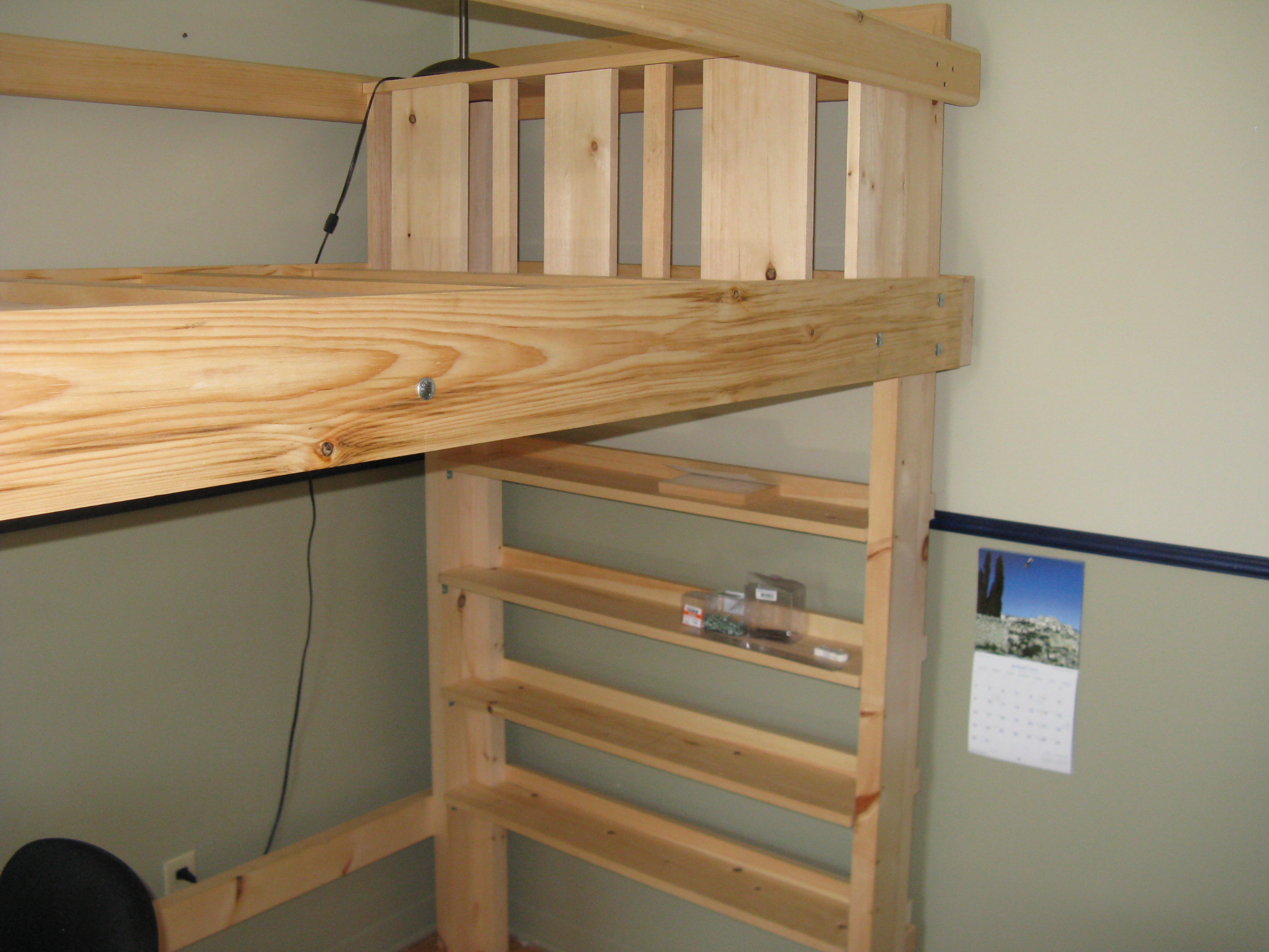 College Bed Loft (Twin XL) 9 Steps (with Pictures) Instructables