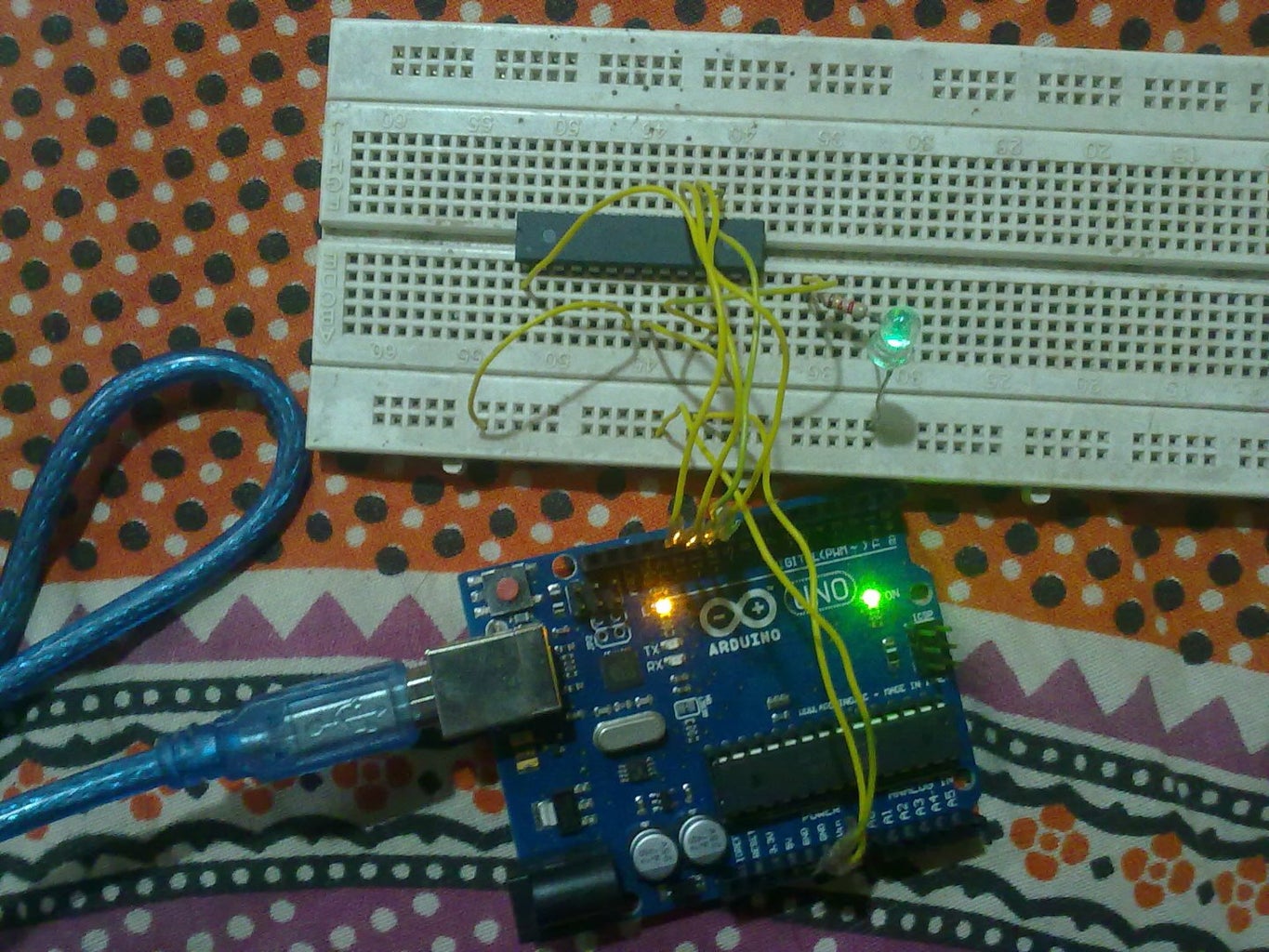 Programming AVR With Arduino As ISP Without Bootloader and External ...