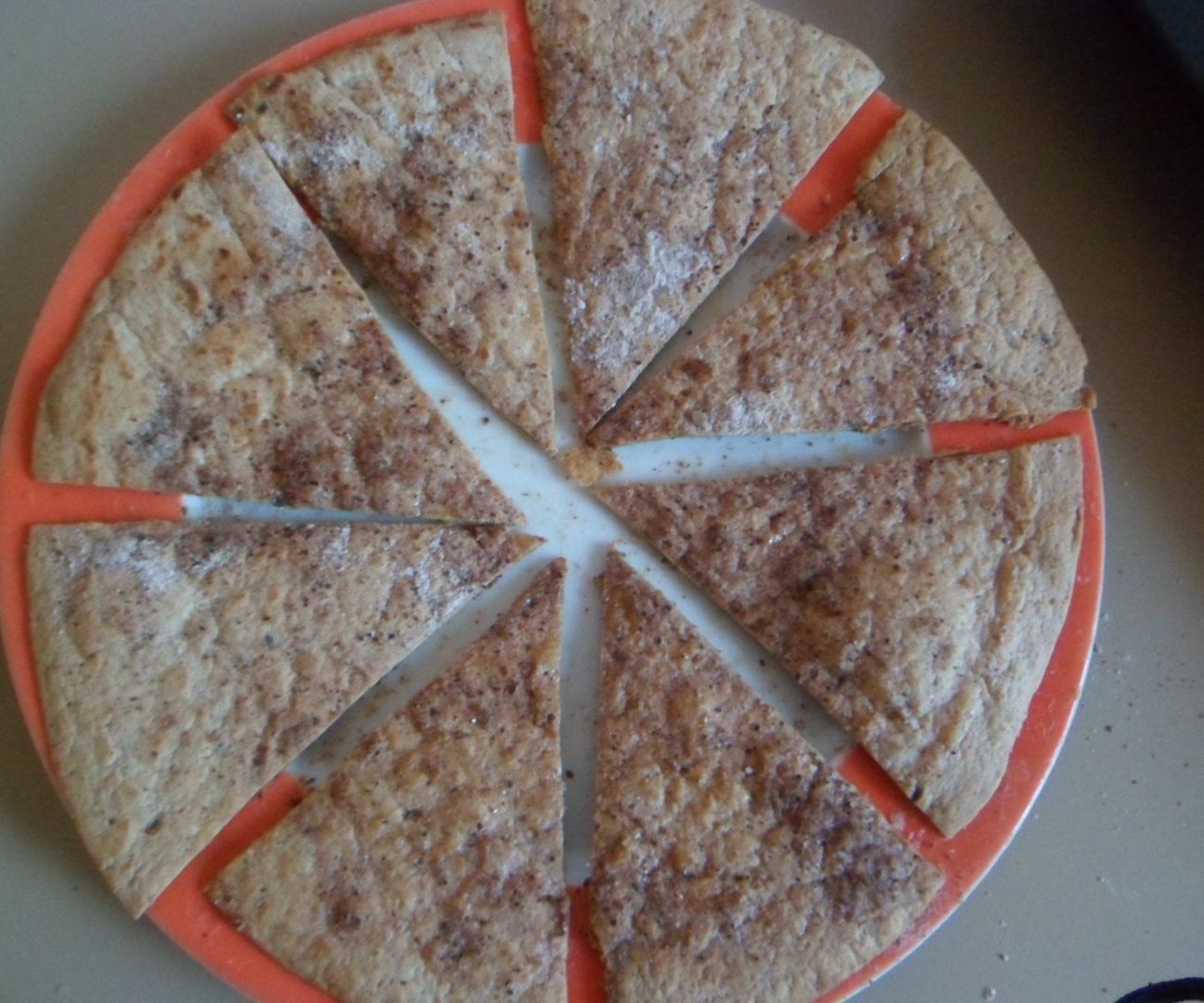  Three Ingredient Crispy Cinnamon Sugar Tortilla Chips