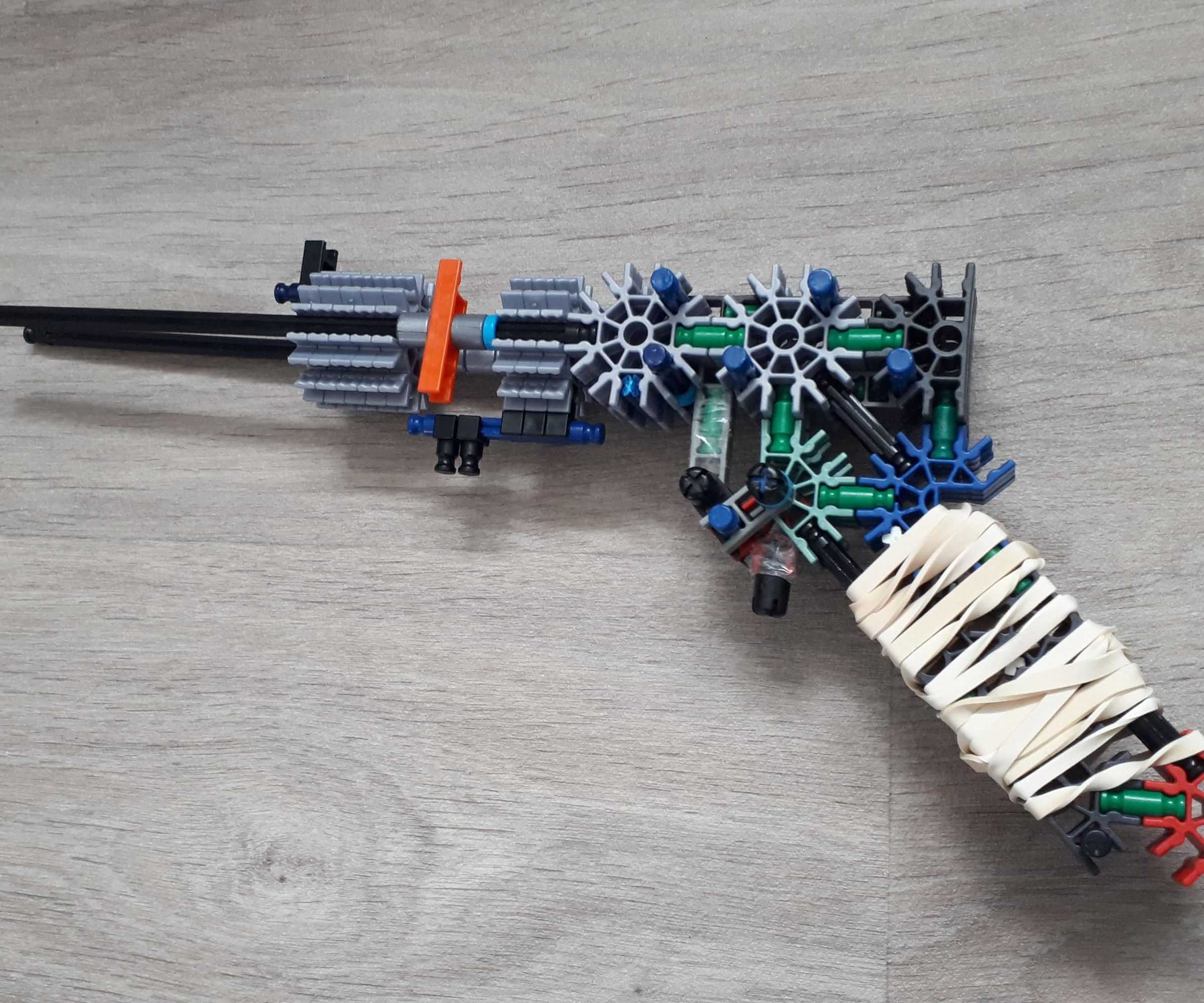 Knex Shell Ejecting Pistol