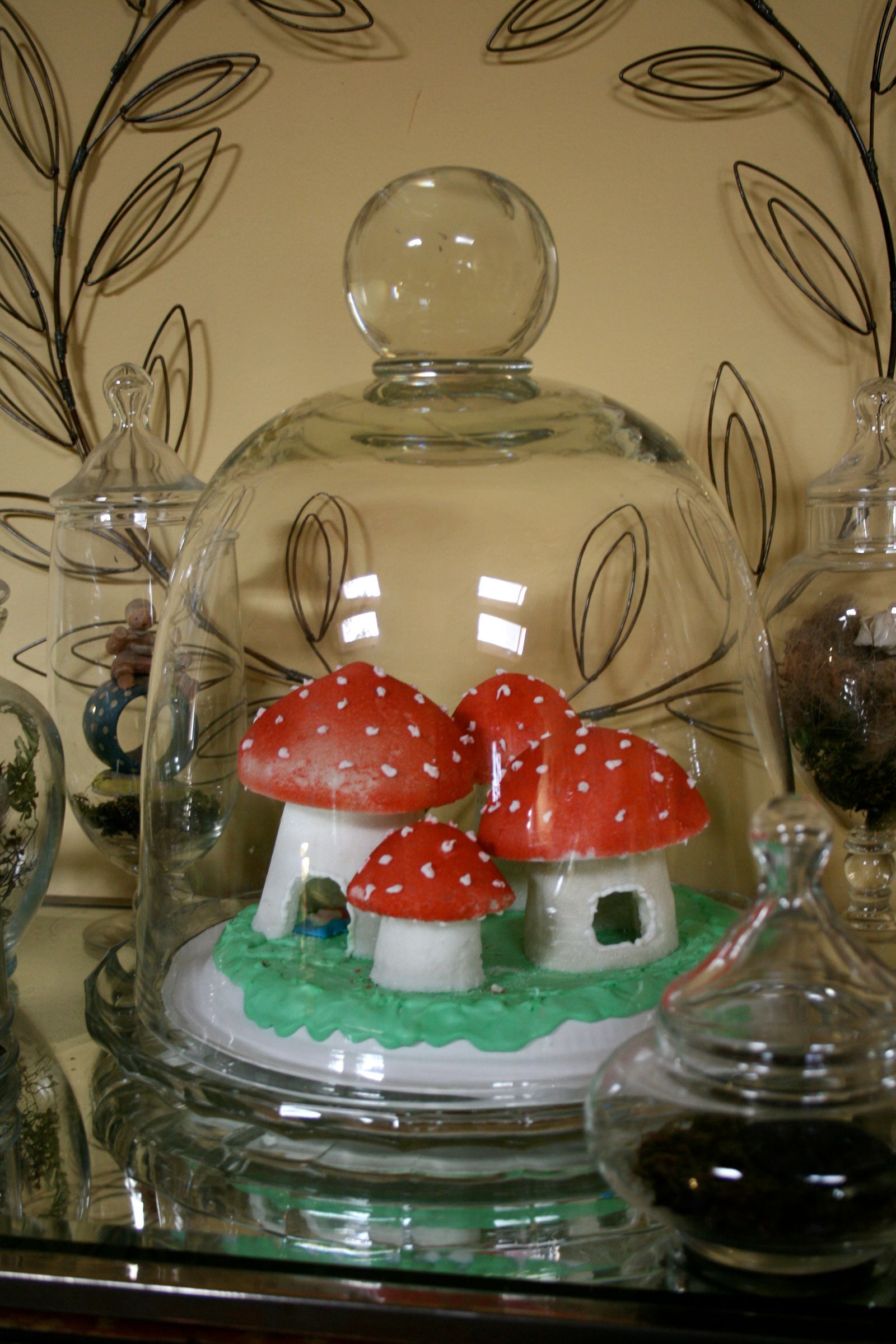 Sweet Sugar Mushrooms With Rooms