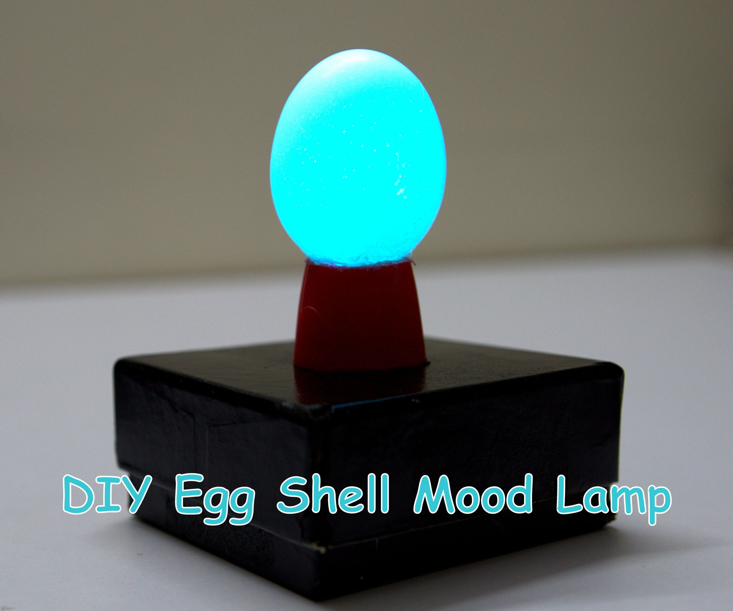 DIY Egg Shell Mood Lamp