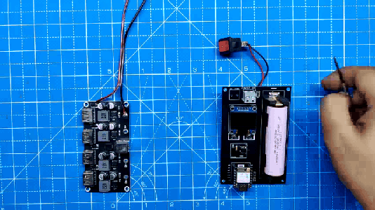 DC-DC Buck Module and Charger Circuit Assembly