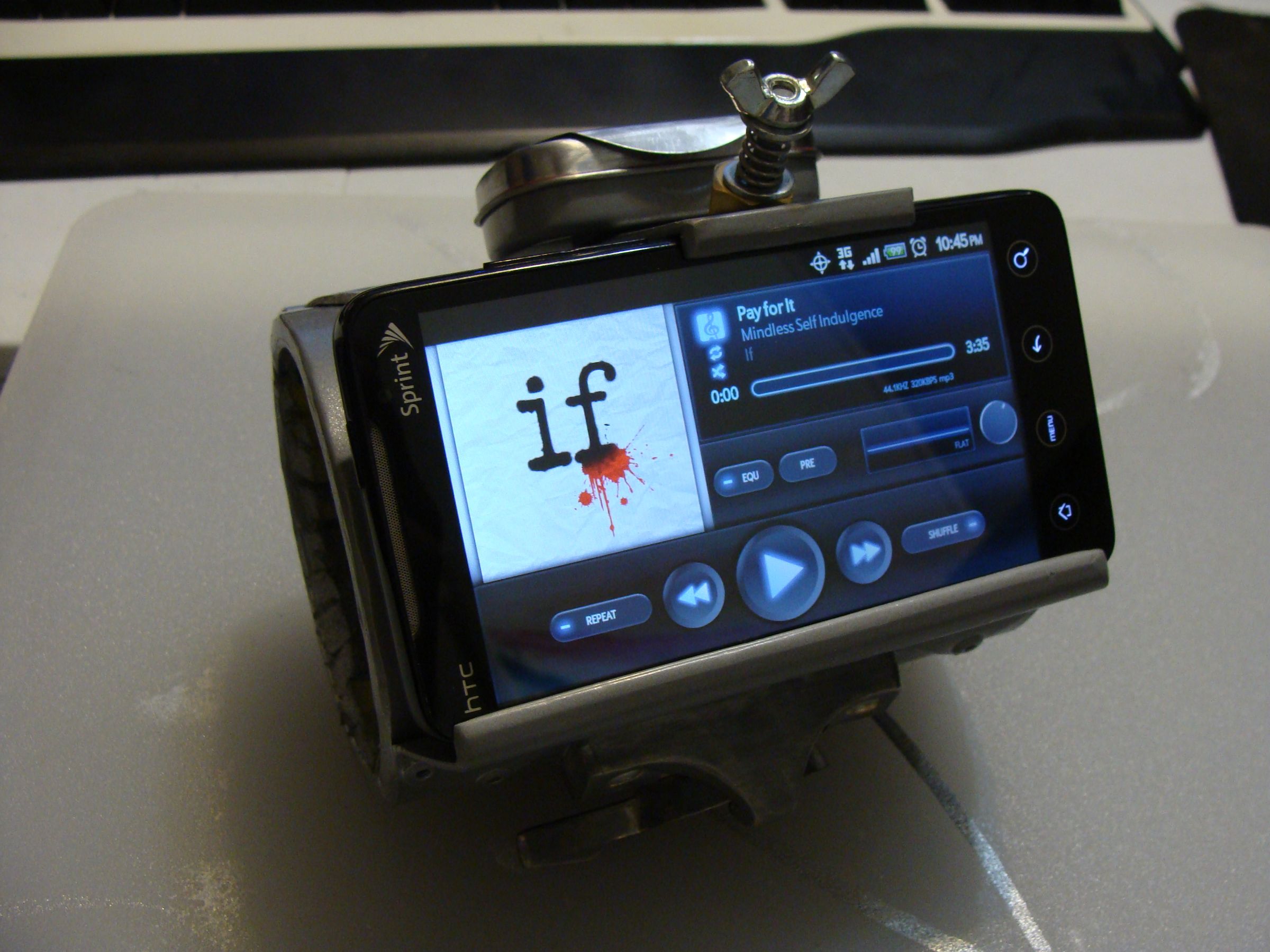 DieselPunk Pipboy 4G Wrist Thingy Phone Mount