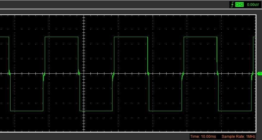 H Bridge Square Wave Control With Arduino Uno at 50Hz Using Gate Drivers Built on MCT2E & TIP122