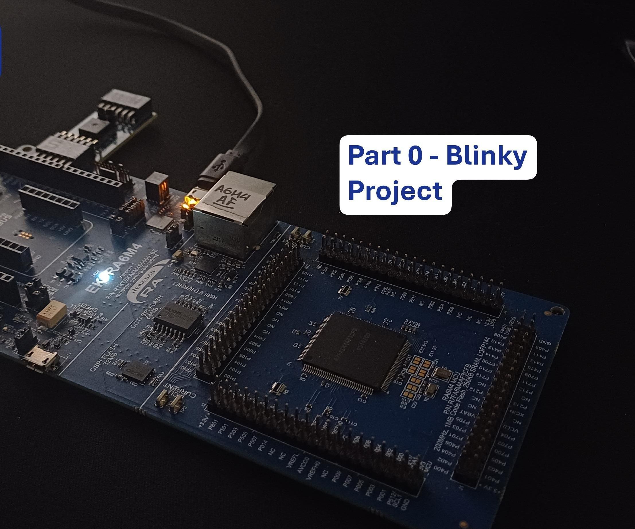 Getting Started With Renesas RA Family/FSP - Part 0 Blinky Project