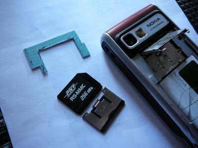 Nokia 3230 Memory Card Adapter