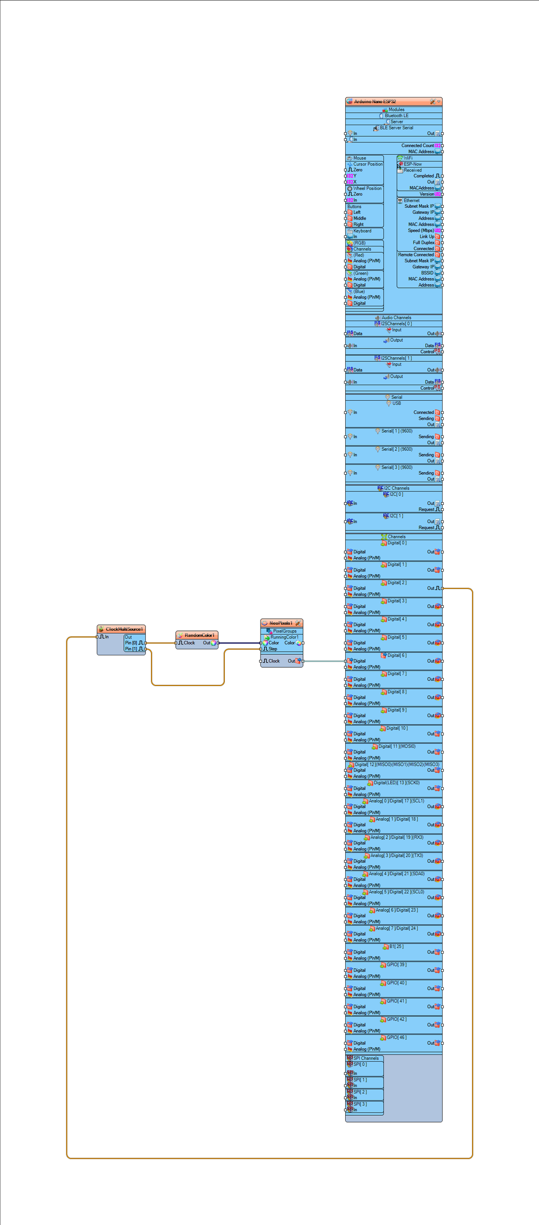 In Visuino Connect Components photo 2