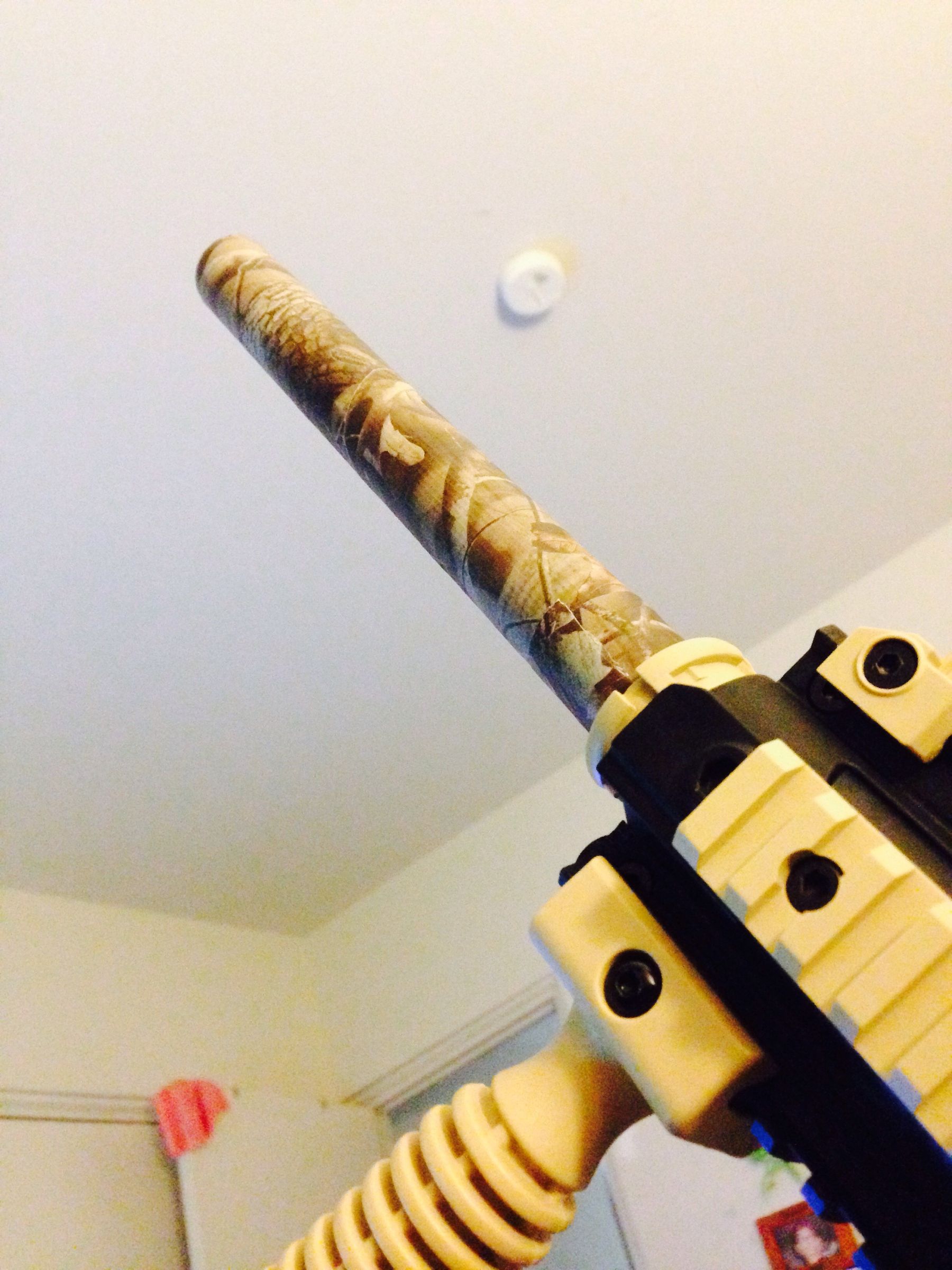 Camouflaged Paintball Barrel Using Camouflage Duct Tape Instructables