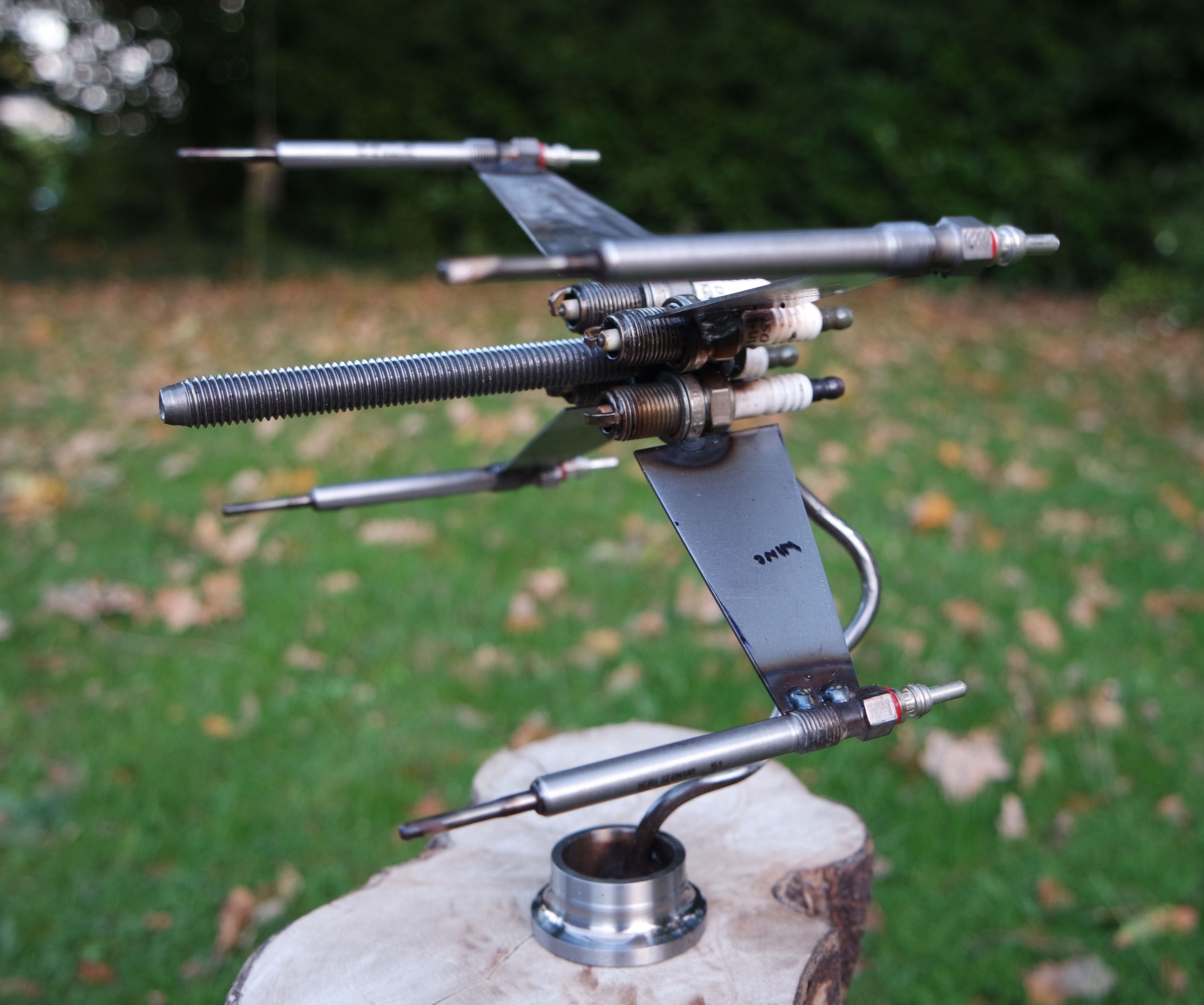 Spark Plug X-wing Fighter