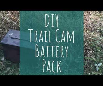 DIY Trail Cam Battery Pack