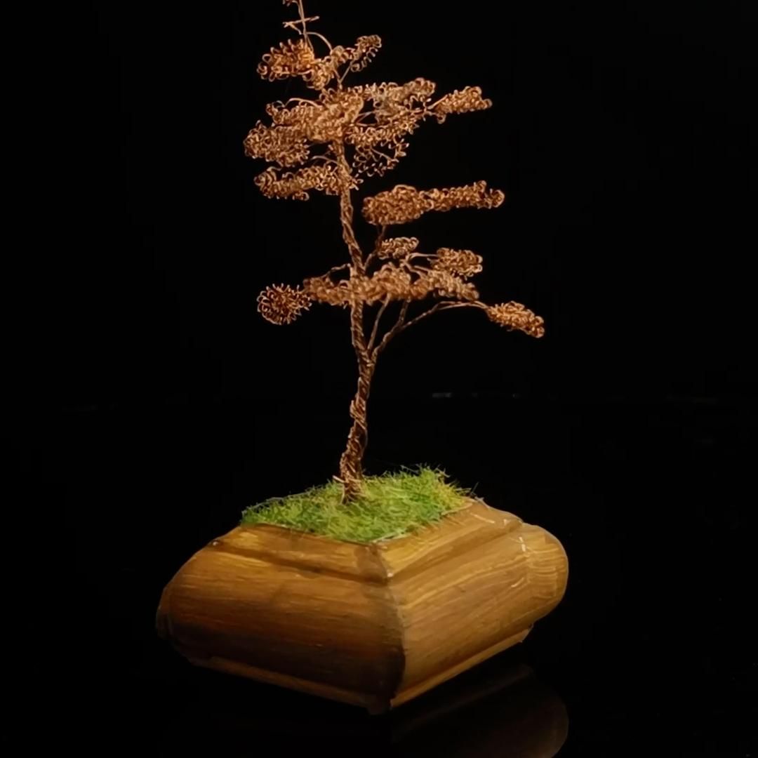 DIY Miniature Bonsai Tree Using Recycled Copper Wires : 7 Steps (with  Pictures) - Instructables