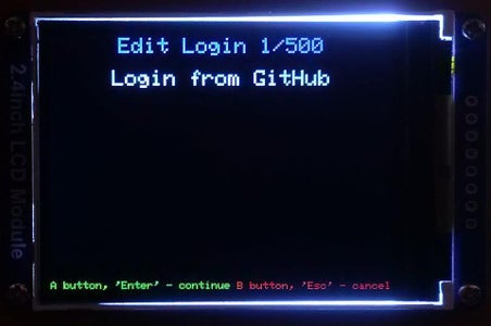 Edit Login