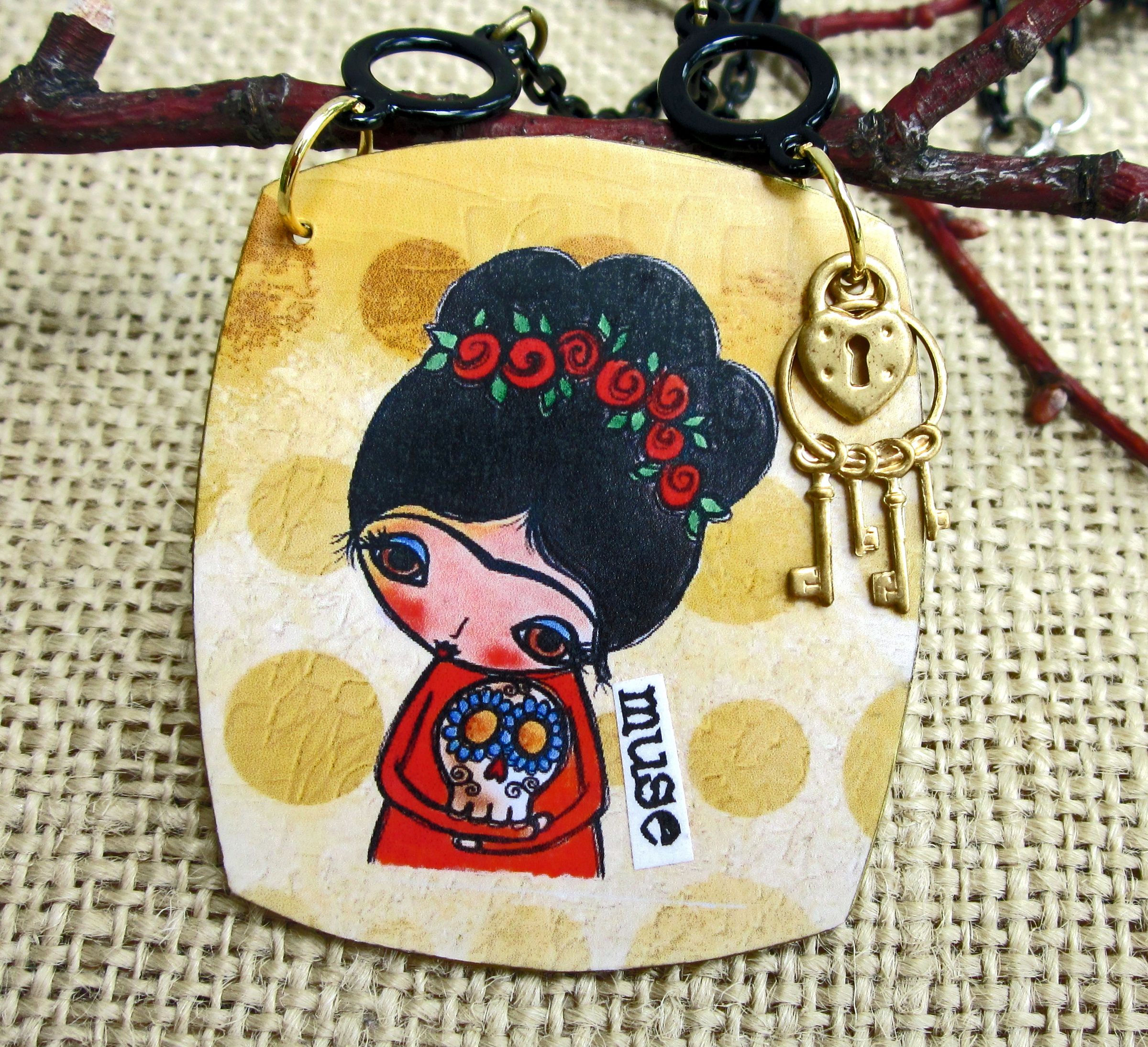 Frida My Muse Pendant Necklace