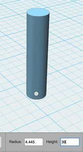 3D Printing: Sizing the Cylinder