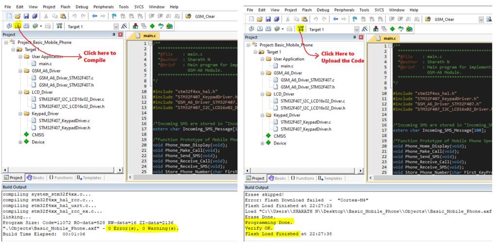 Build and Upload the Code