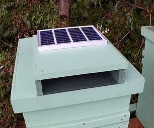 Solar Beehive Cooler