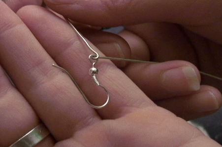 Adding the Wire and Earring Parts