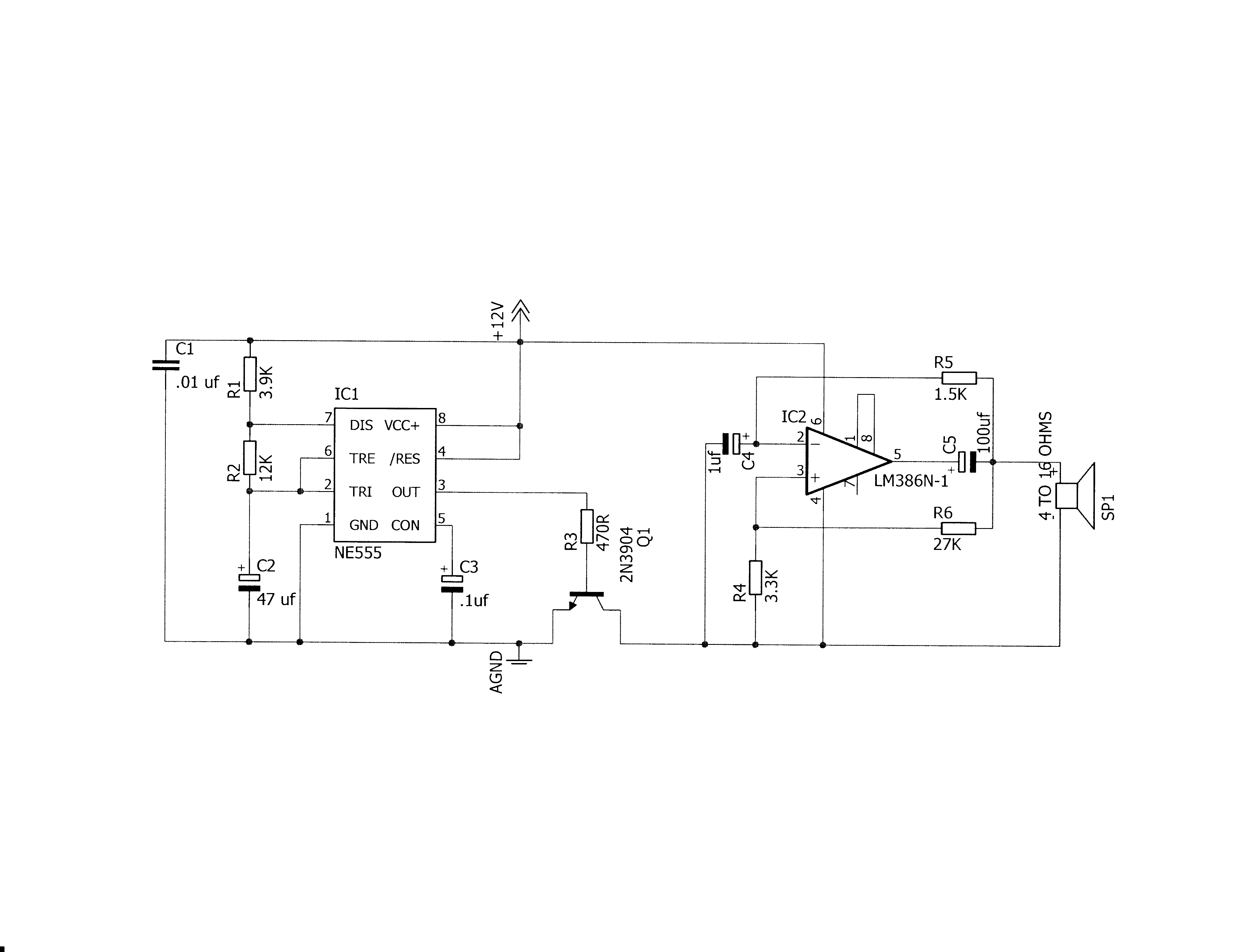 Backup Alarm for Cars and Trucks 3 Steps Instructables
