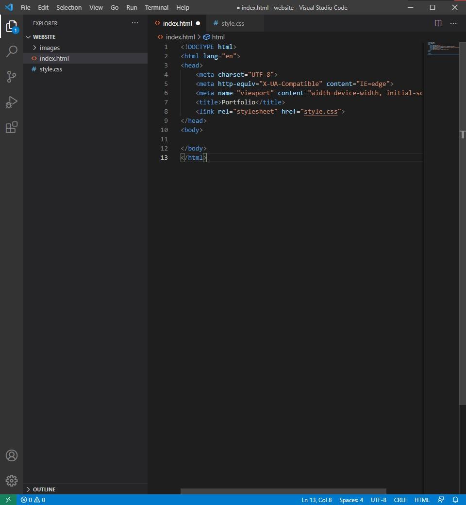 Creating a Simple Webpage Using HTML and CSS : 8 Steps (with Pictures ...