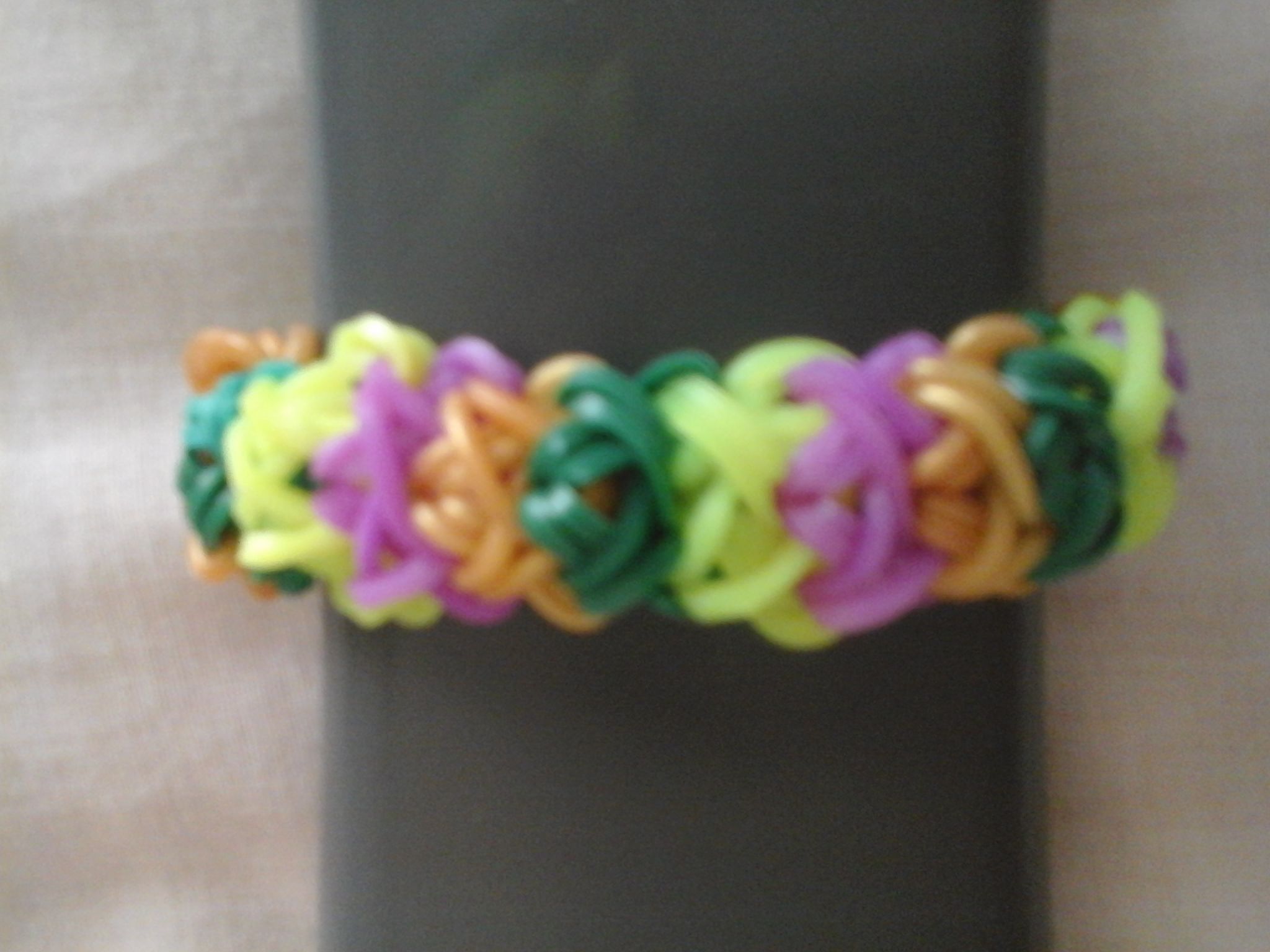 Double X Loom Bracelet :)