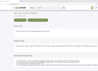 How to Livestream to Rumble From OBS Studio : 4 Steps - Instructables