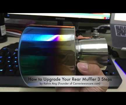 How to DIY to Install Car Burnt Muffler in 10 Minutes