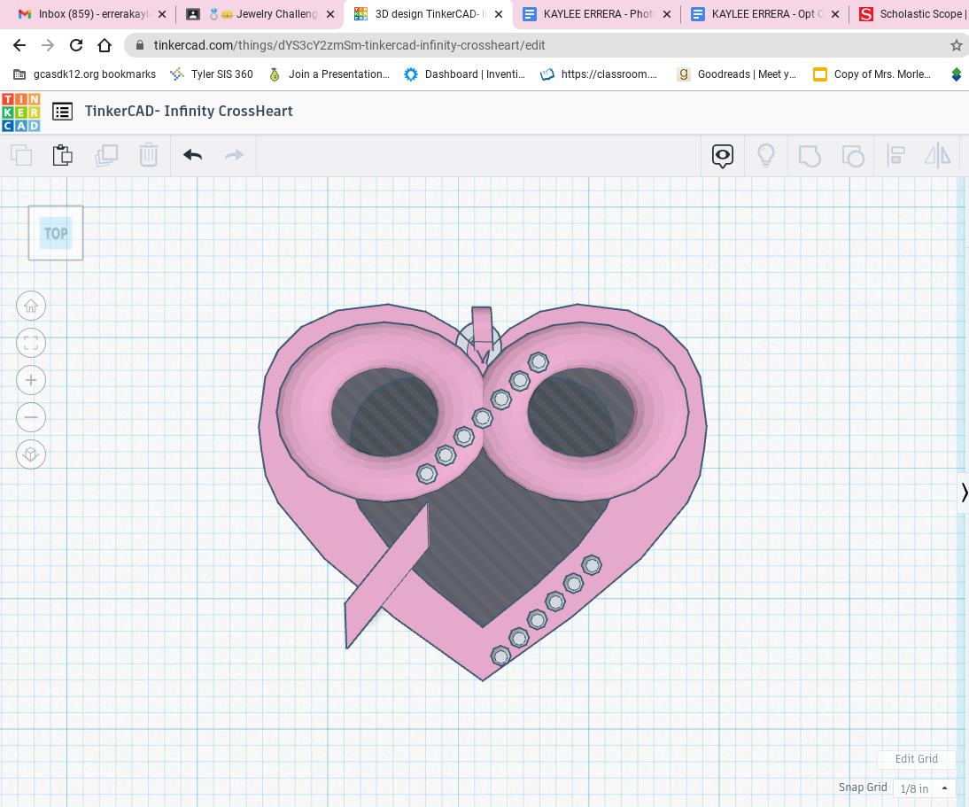 Infinity Cross-Heart