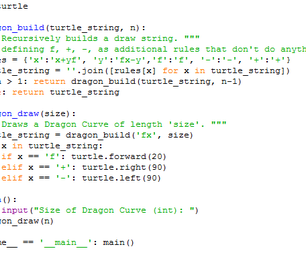 How To Draw The Dragon Curve