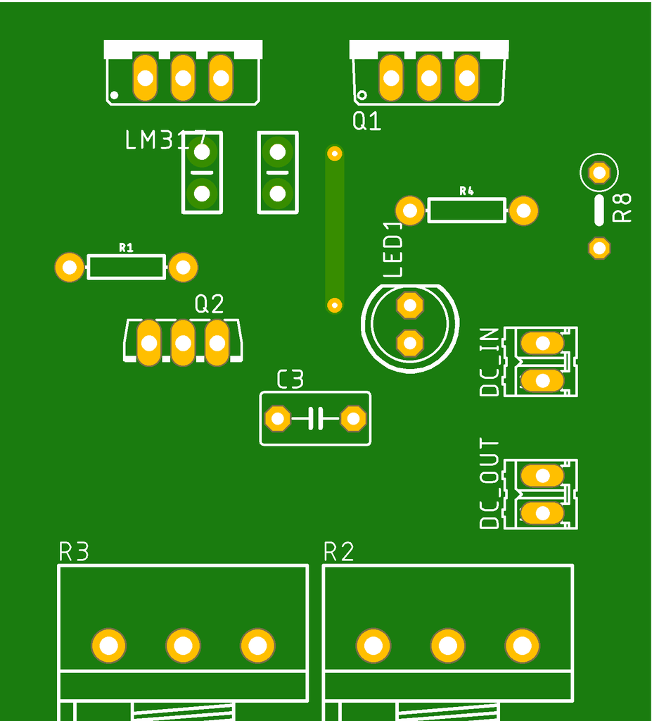Variable Power Supply Using LM317 (PCB Layout) : 3 Steps - Instructables