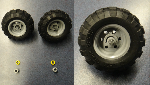 Fitting the Wheel Axle to the Tire Part 2