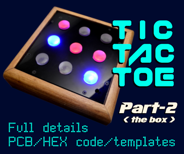 Tic-Tac-Toe Part-2  ( PIC16F627A )
