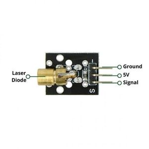 Connect Laser Module to Arduino