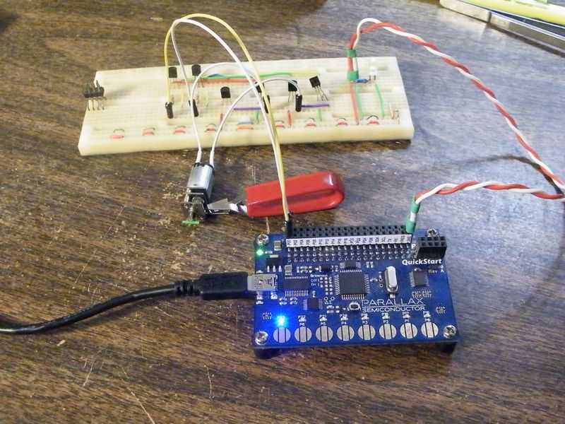 QuickStart bi-directional motor control