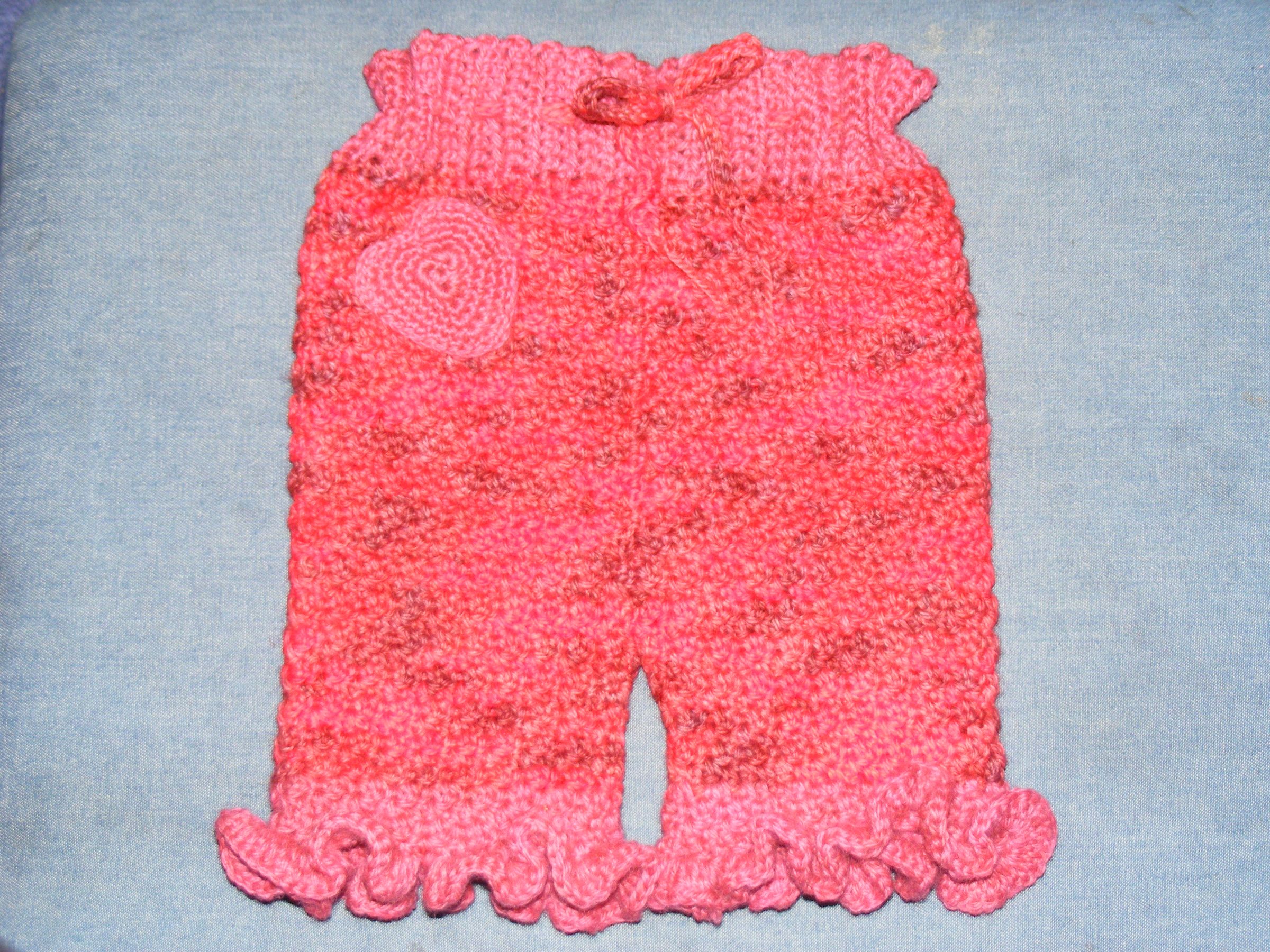 Crocheted Capris for Clara