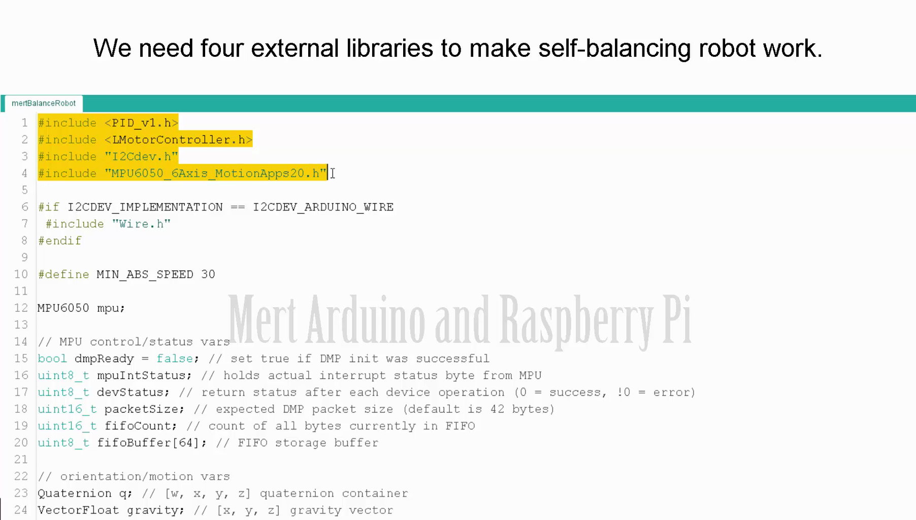 Arduino - Balance - Balancing Robot | How to Make? : 6 Steps (with ...
