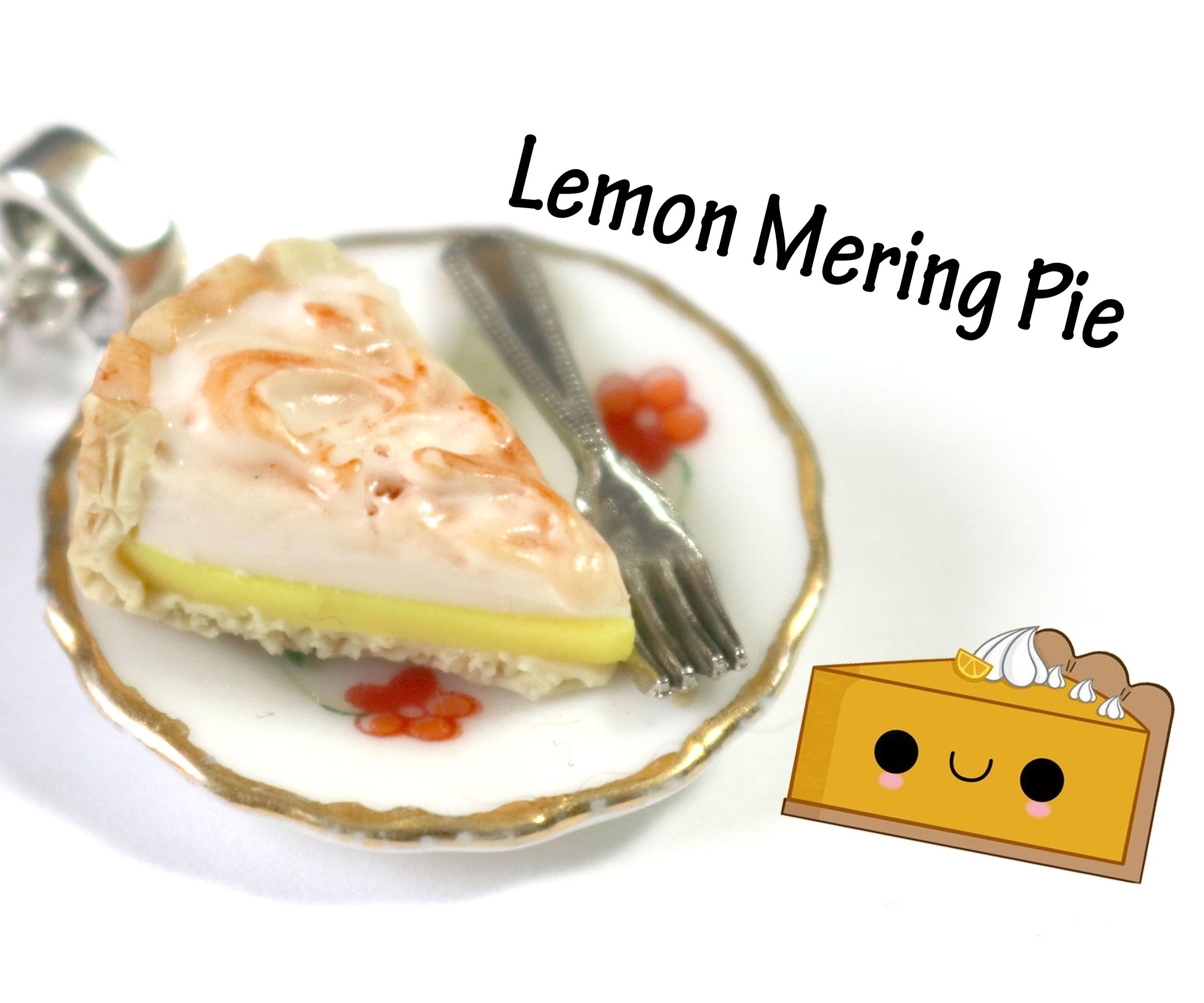 Tutorial: DIY Mini Lemon Meringue Pie - FIMO, Polymer Clay