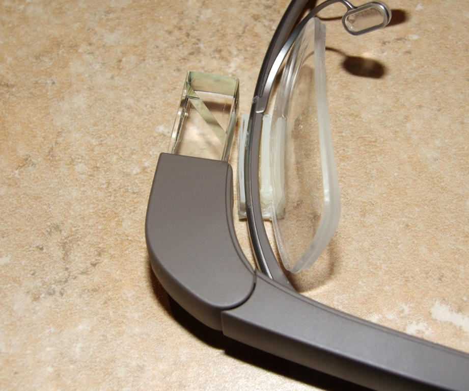 Google Glass Lens Mount