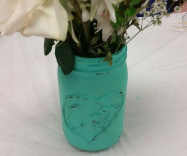 Personalized Chalk Paint Mason Jar 