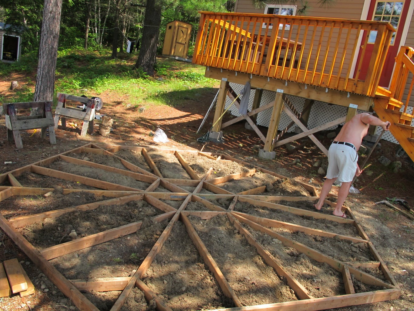Hexagon Deck Plans Design Talk