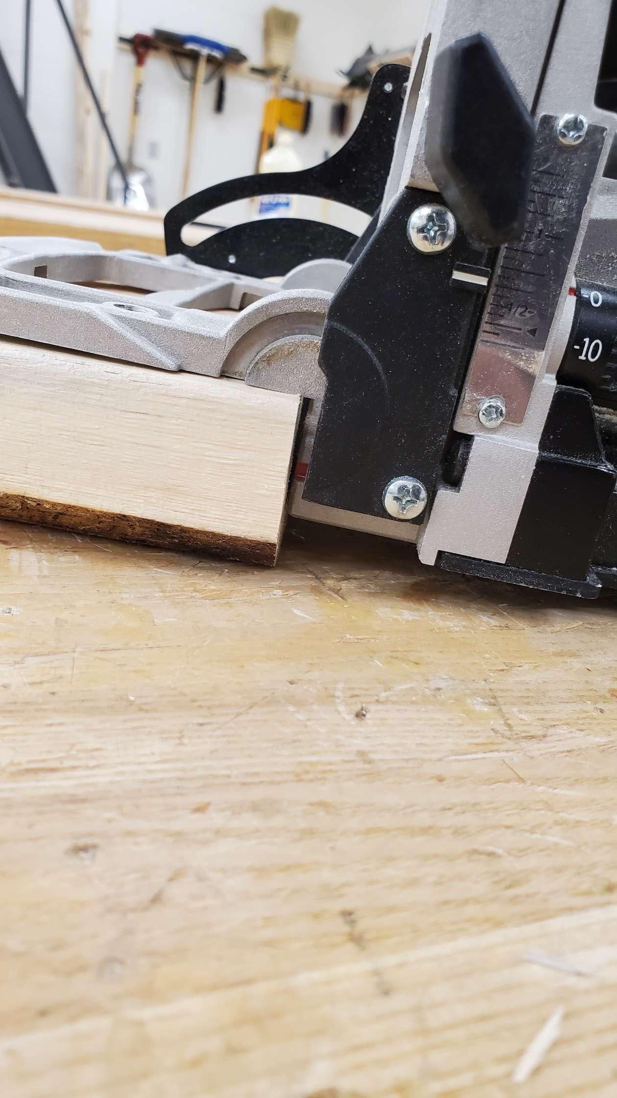 How to Biscuit Joint Wood 5 Steps Instructables