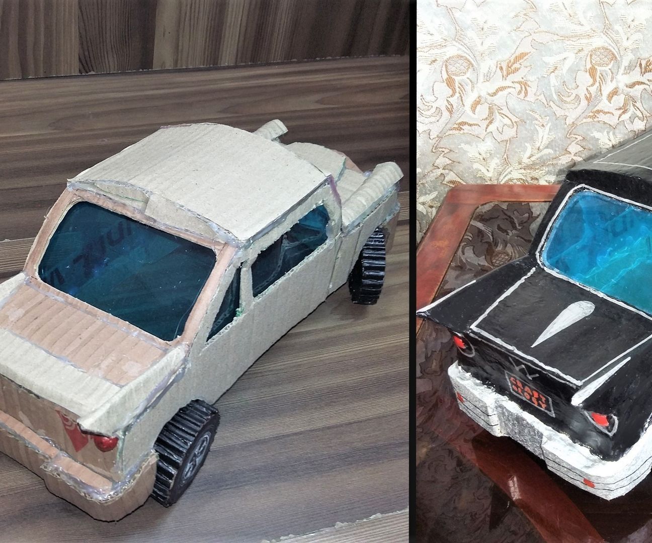 How to Make Model of Car From Cardboard|New Easy Art & Craft Tutorial Cardboard Car