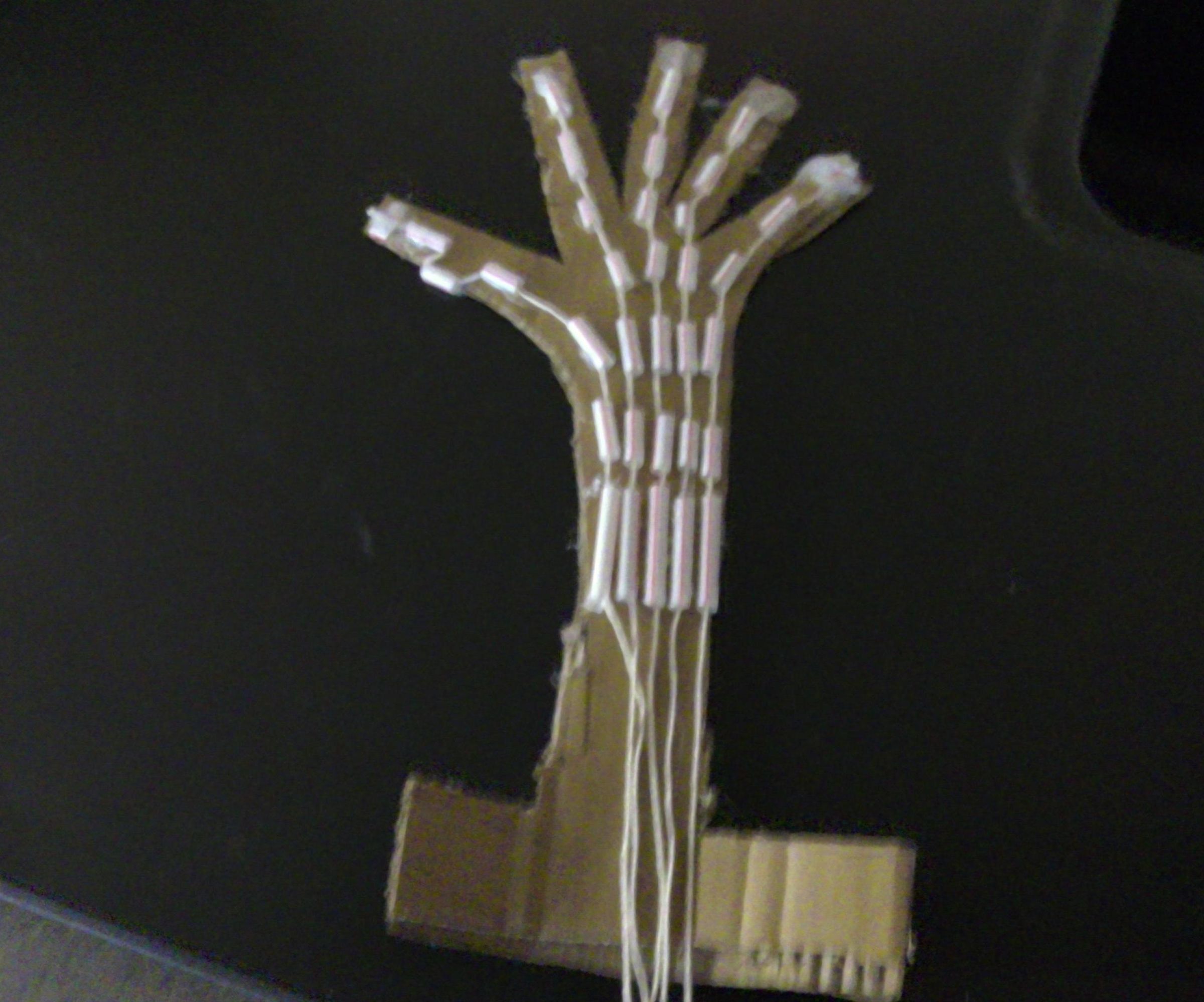 A Practice Model for A,c Hand Beacuse Some People Have Surgery to Remove Infected Hand or Born With Out Hand Helpful for Prosthetic Hand.