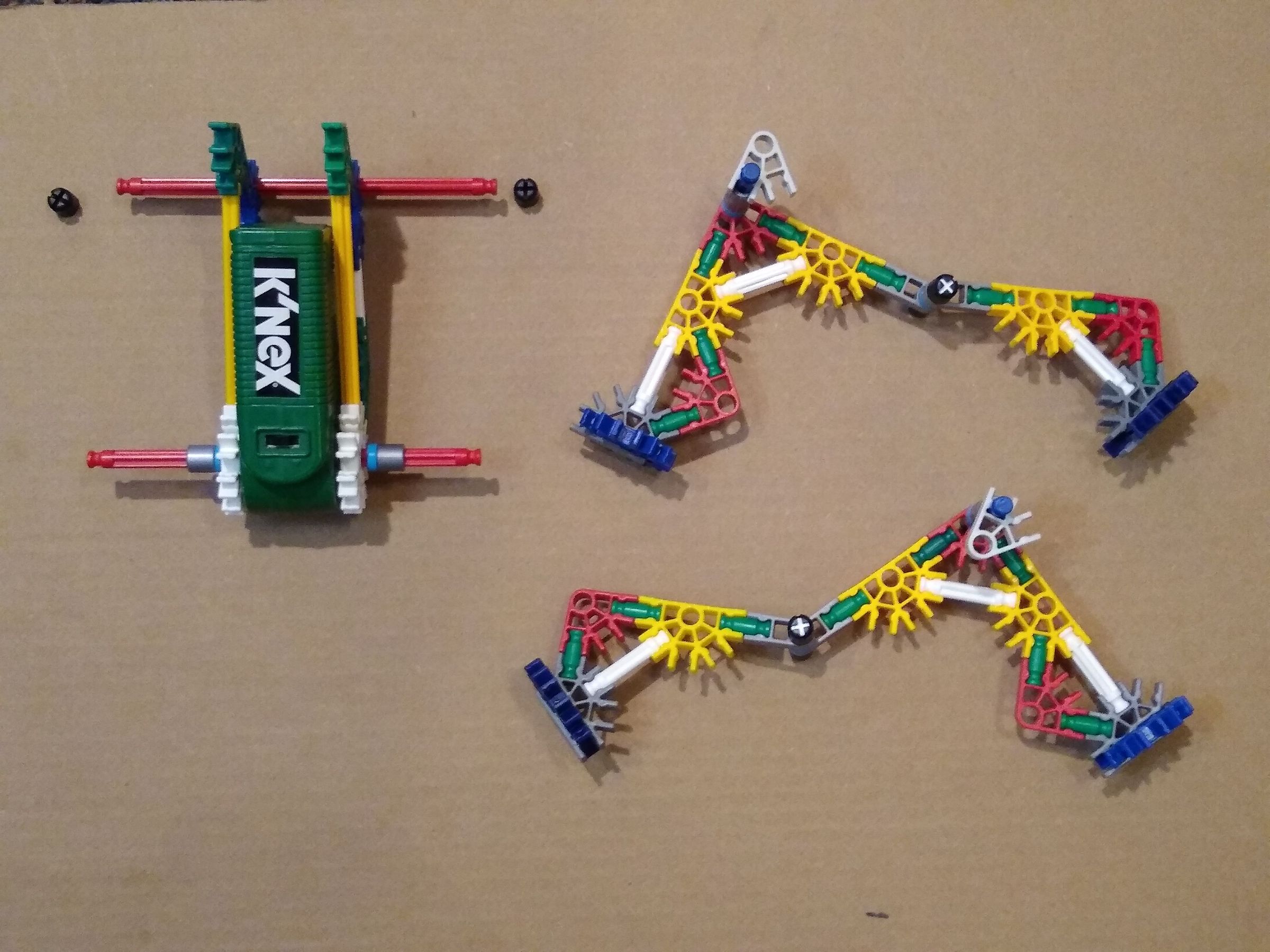 K'nex Walking Robot Creature Component 7 Steps Instructables