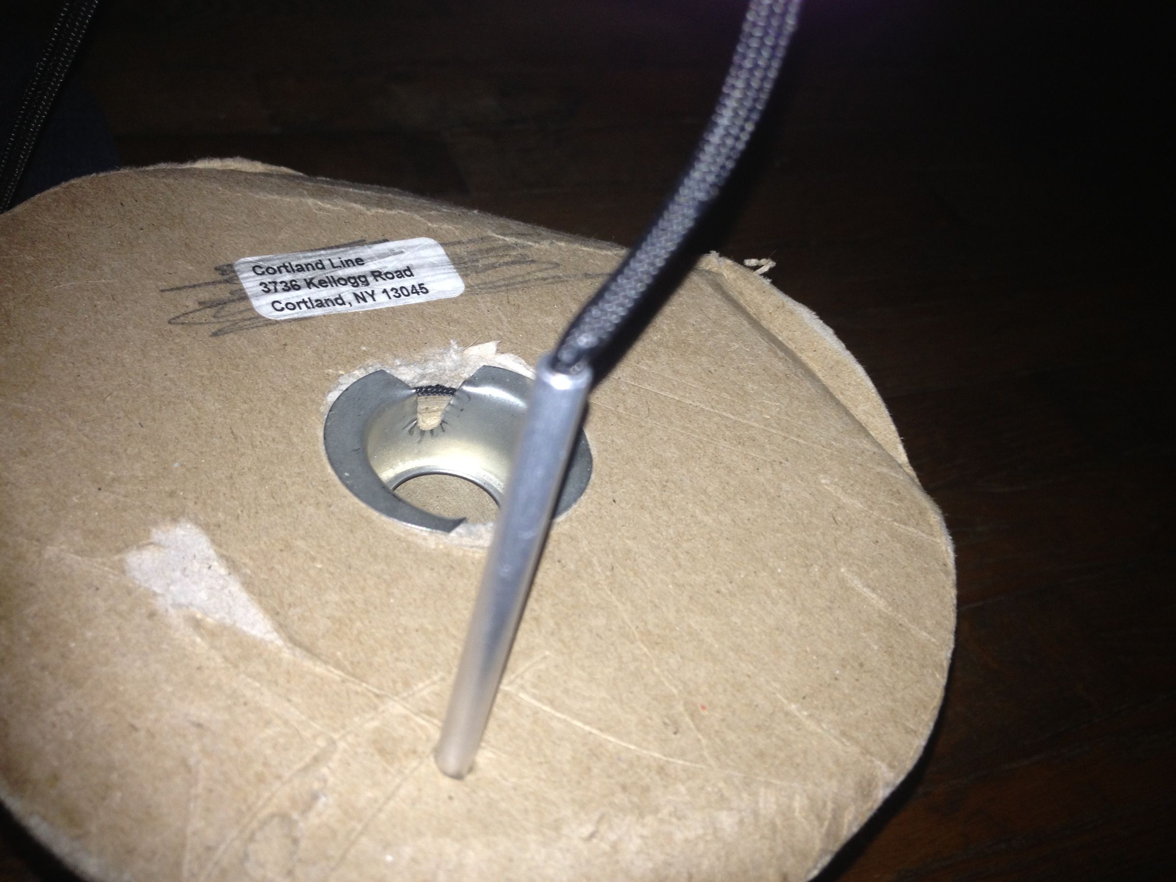 How to Thread a Paracord Stitching Needle 4 Steps Instructables