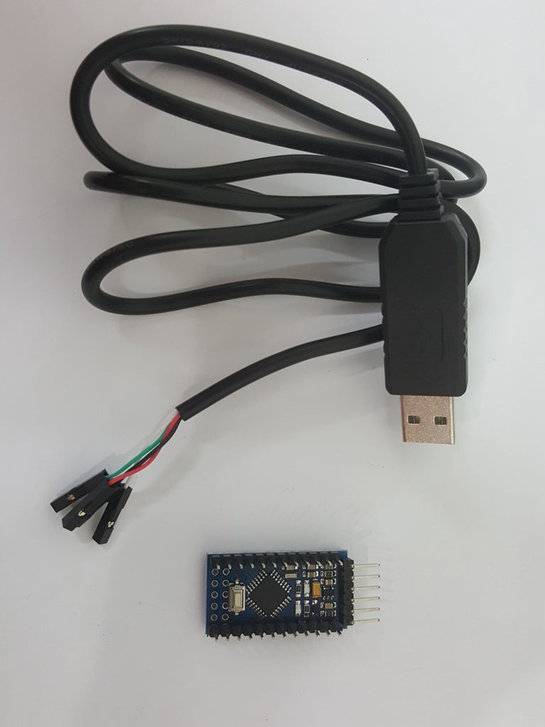 How to Upload Program or Code Into Arduino Pro Mini by Using CH340 UART ...