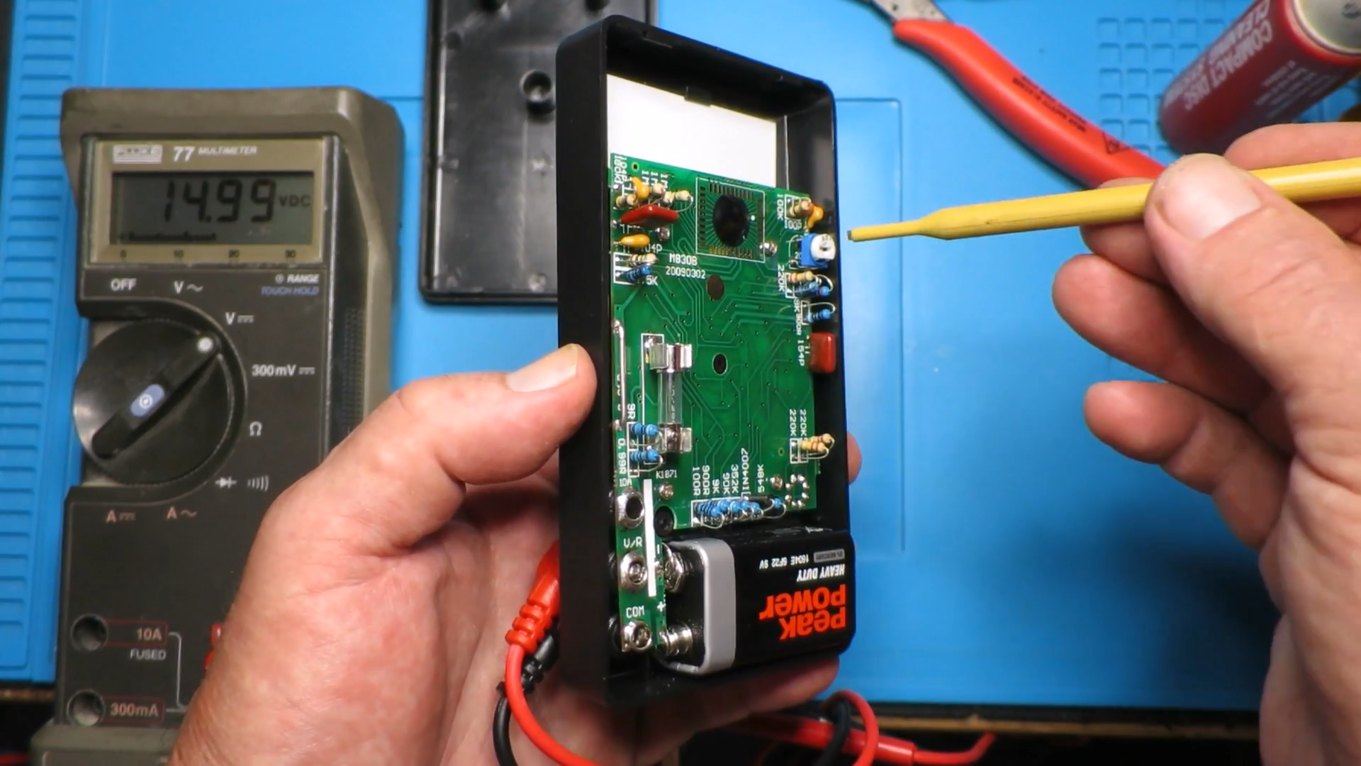 Digital Multimeter Kit Build DT830B DMM - Electronic Beginners Project ...