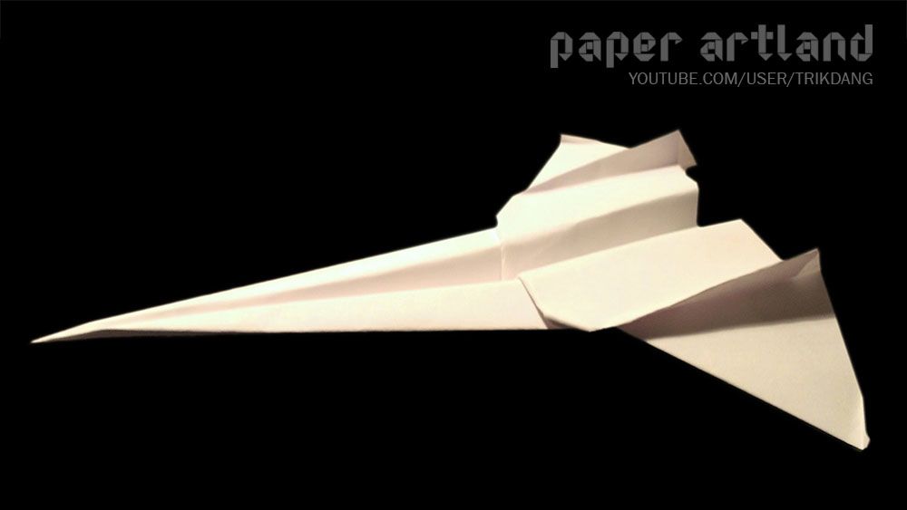 Cool Paper Airplane Tutorial: Secret Bomber