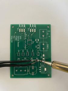 Soldering the PCB